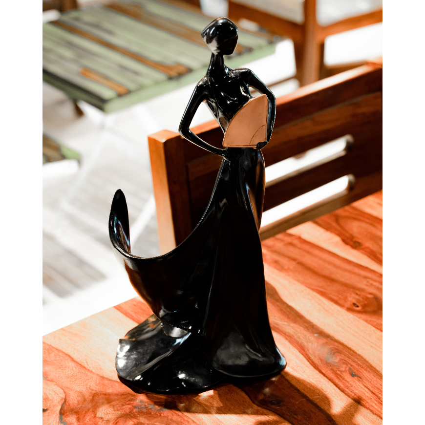 Belle Femme Antique Wine Bottle Holder - madsbox