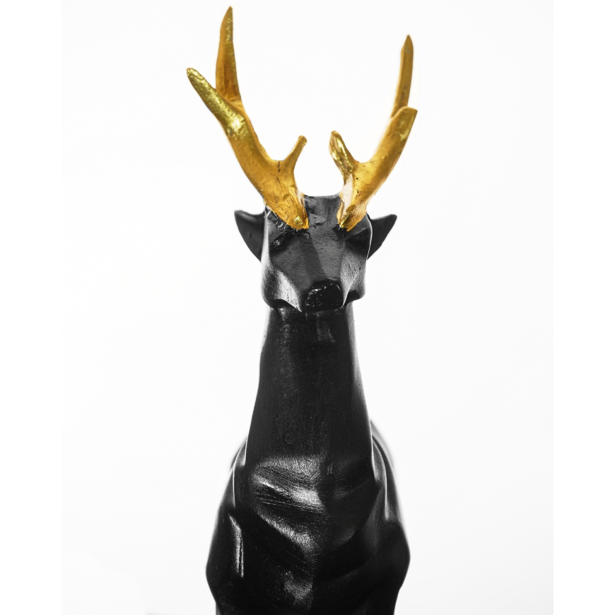 Dusky Standing Resin Deer - madsbox