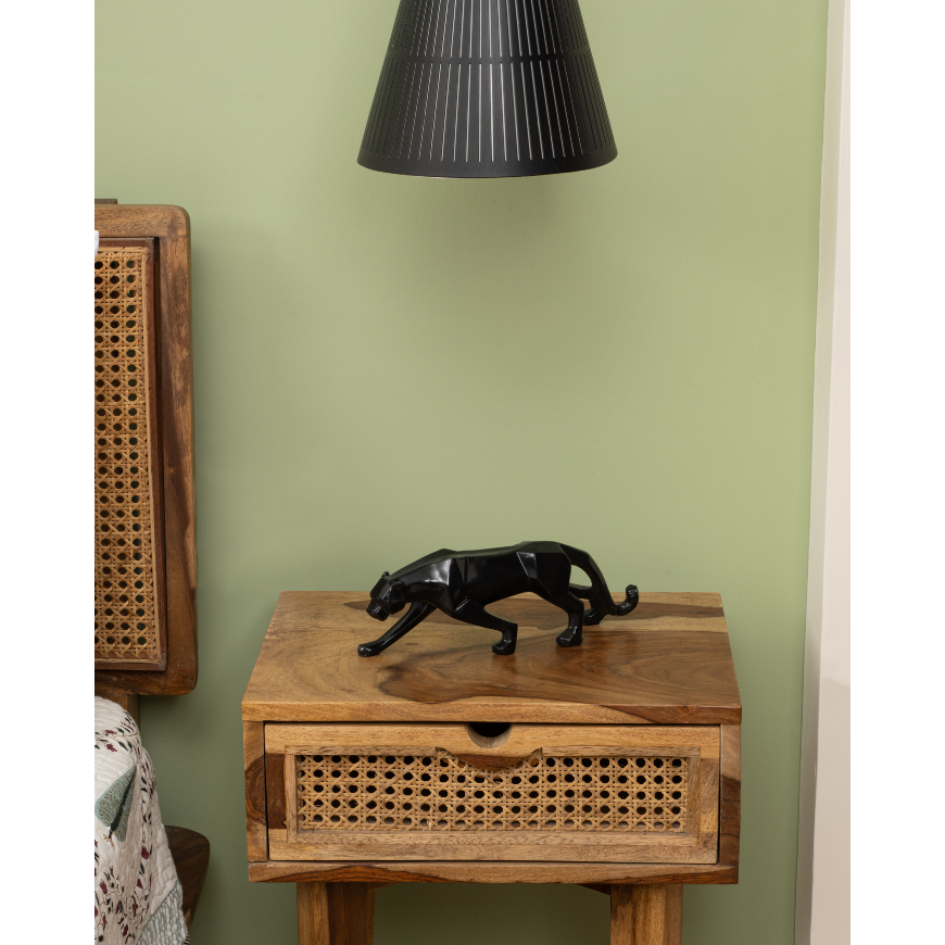 Modern Art Geometric Panther Statue