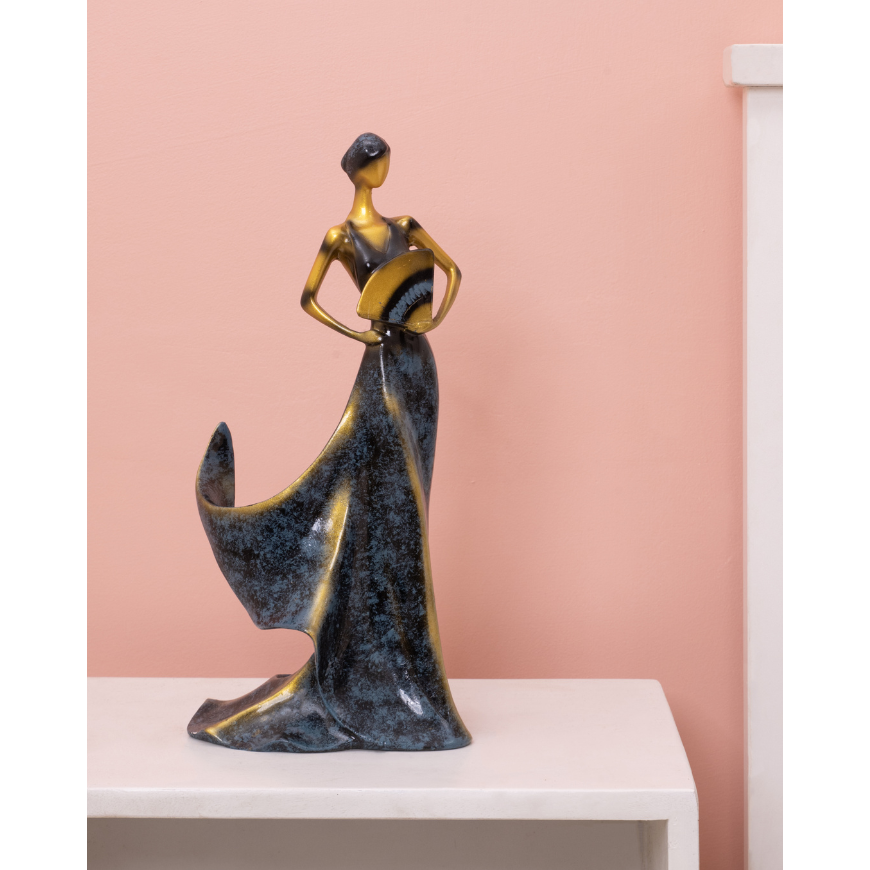 Belle Femme Antique Wine Bottle Holder - madsbox