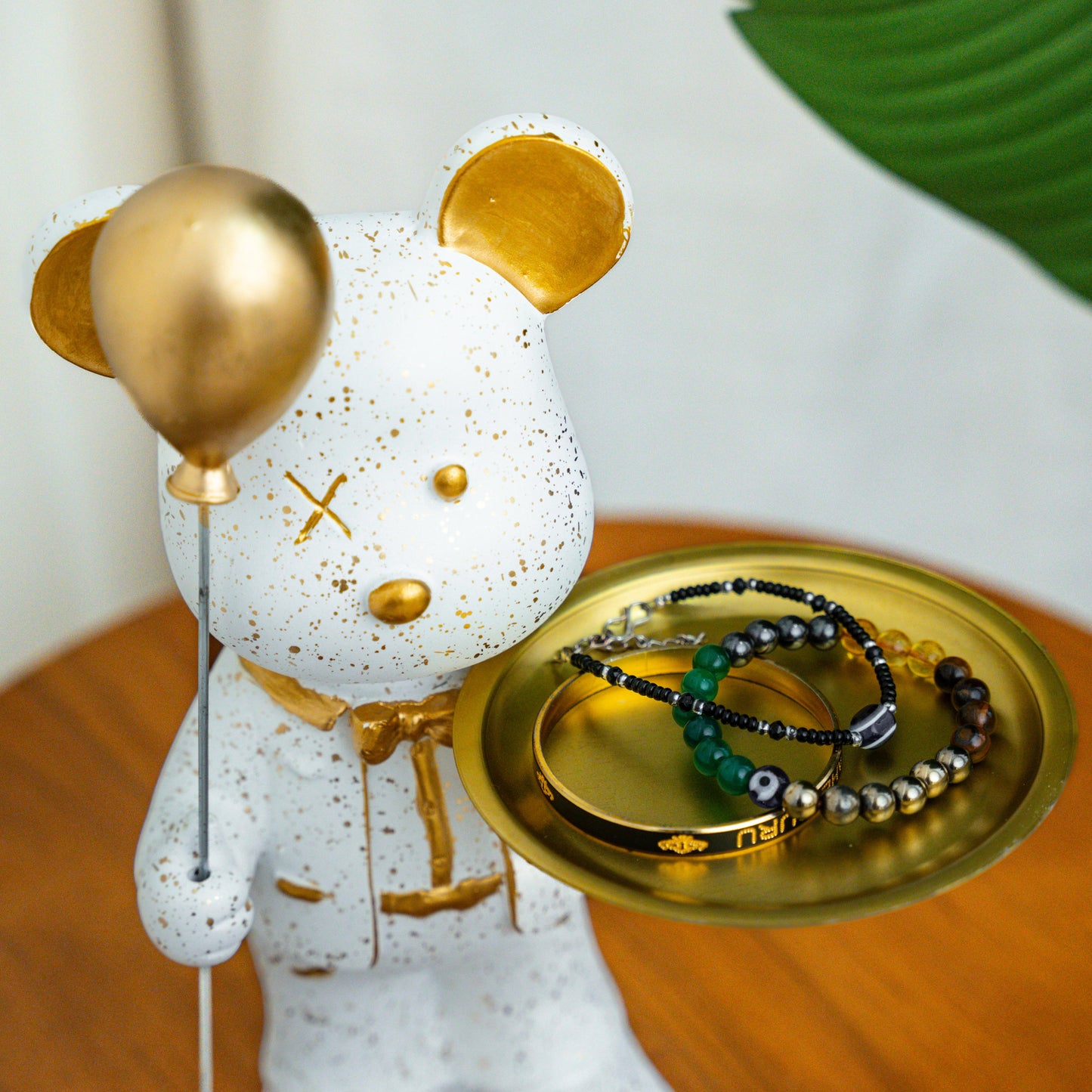 Cute Teddy with Tray