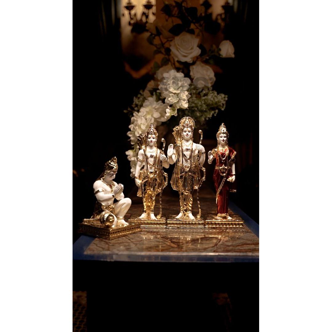 Ram Darbar- 24K Gold Plated(Attracts peace and positive energies) - madsbox