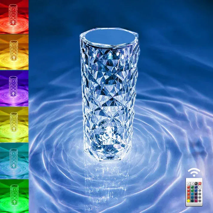 Prism Rose Touch Lamp