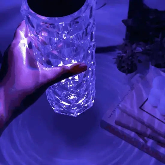Prism Rose Touch Lamp