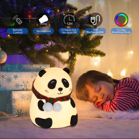 Panda Touch Silicone Lamp