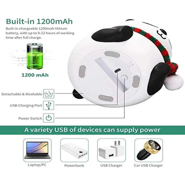 Panda Touch Silicone Lamp