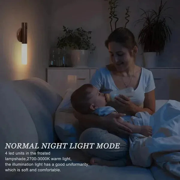Rechargeable Portable Magni Glow Motion detector Stick light