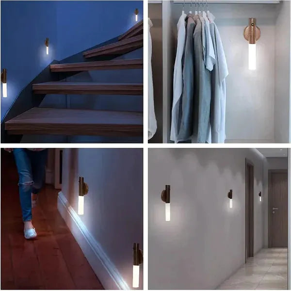 Rechargeable Portable Magni Glow Motion detector Stick light