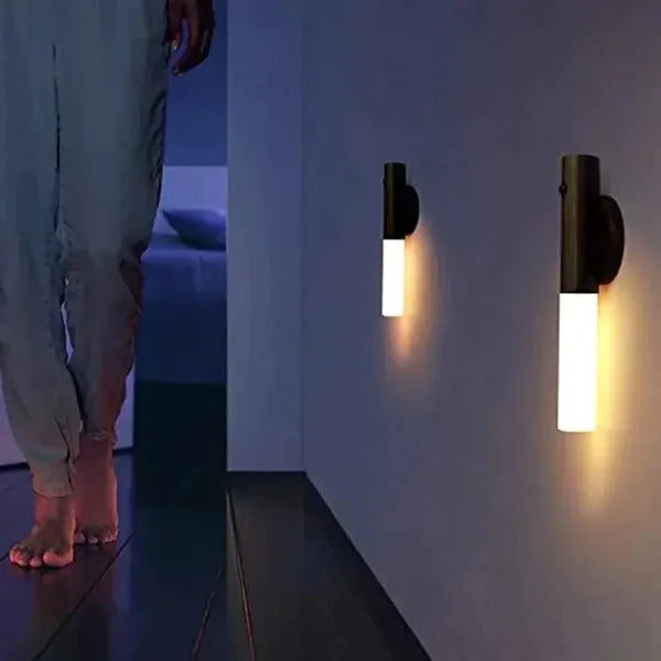 Rechargeable Portable Magni Glow Motion detector Stick light