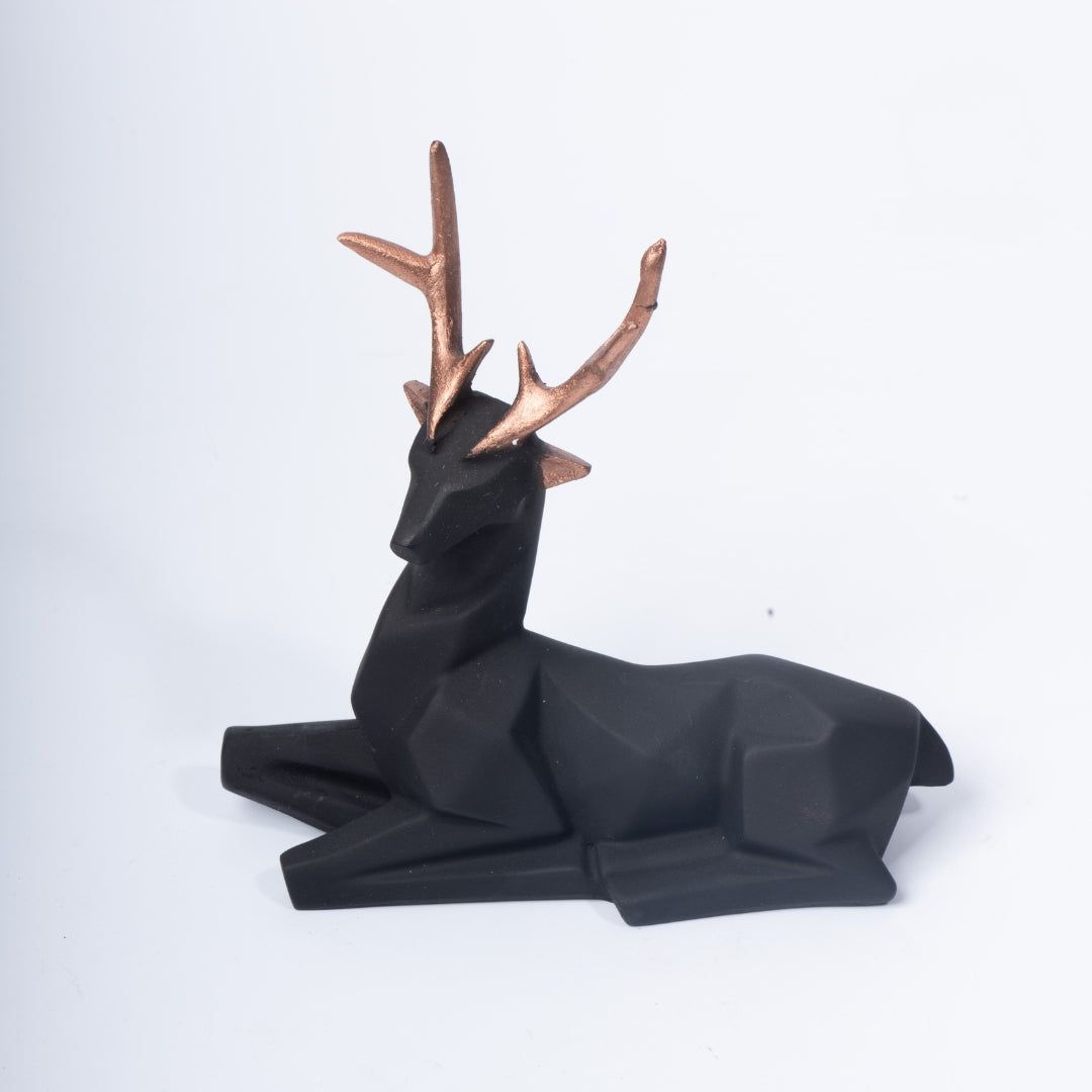Dusky Standing Resin Deer - madsbox