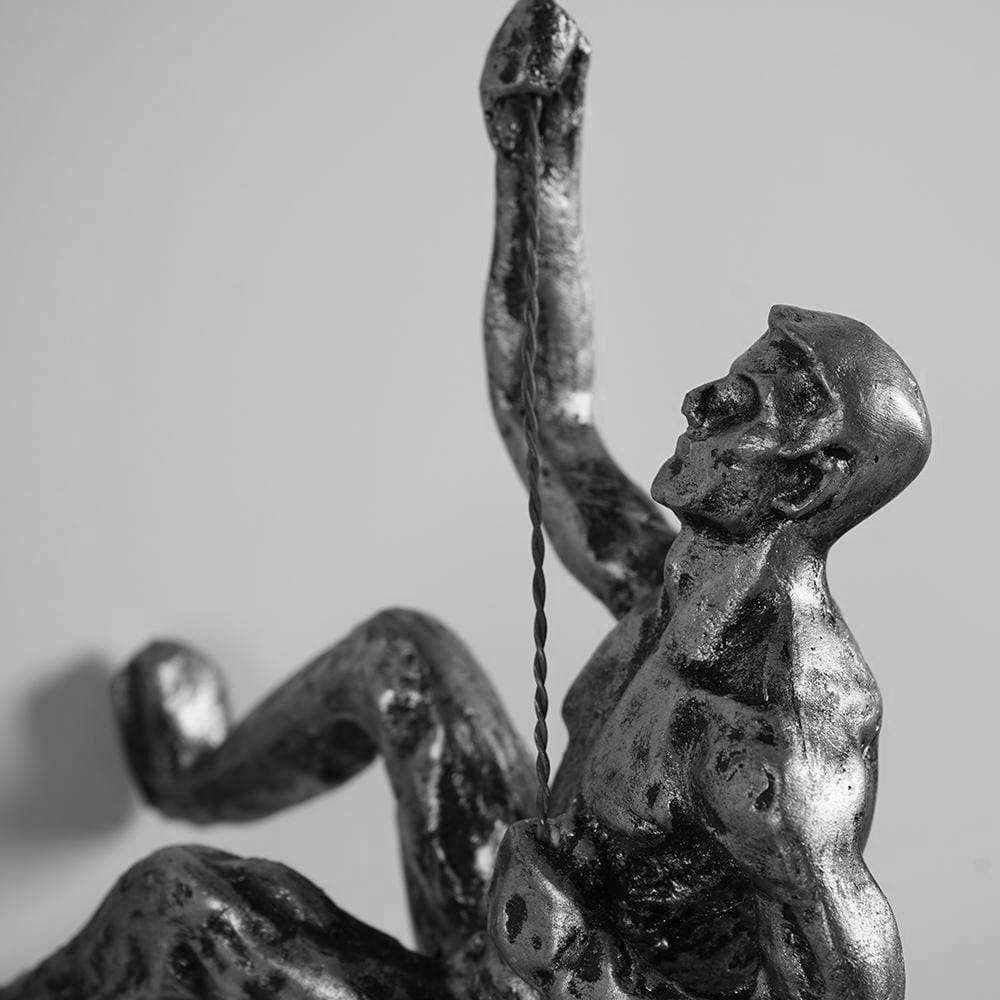 Rock Climbing Men Sculpture Wall Hanging - madsbox