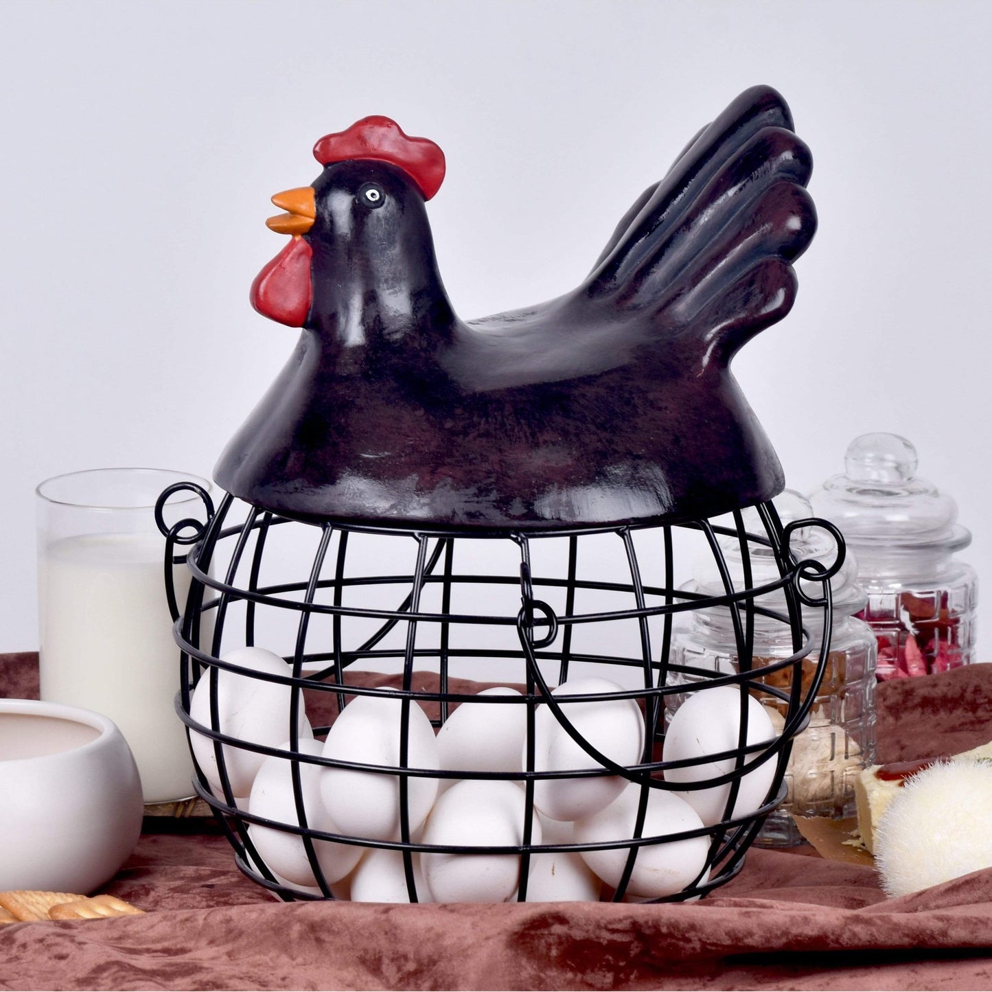 Rooster Basket - madsbox
