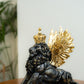 Powerful Winged Lion Statue