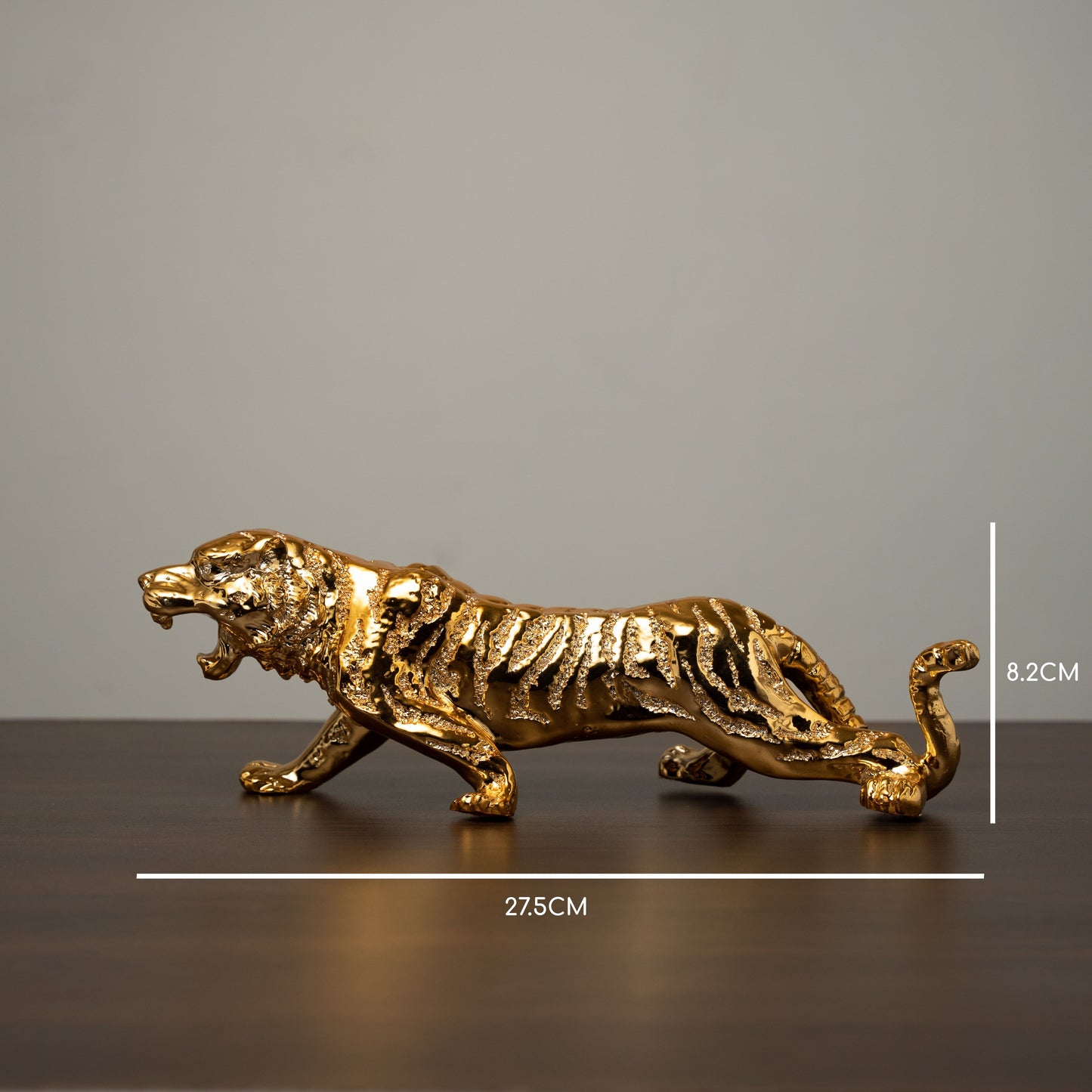 The Walkathon- Golden Tiger(Attracts Wealth and prosperity) - madsbox