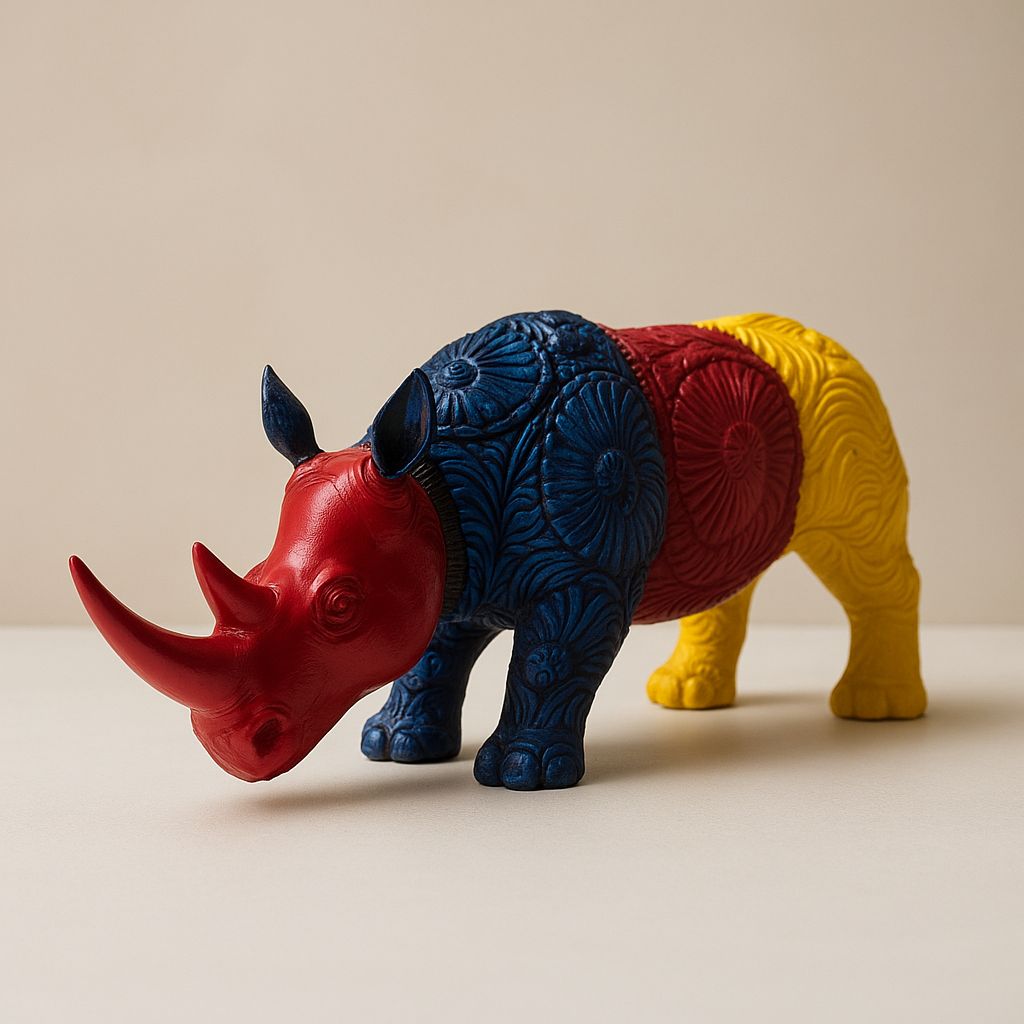The Yin-Yang Tricolour Rhino